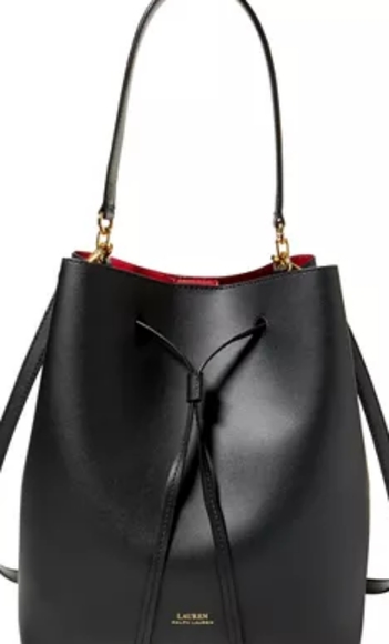 Lauren Ralph Lauren Handbags - Ralph Lauren Dryden Debby Leather Drawstring Bag